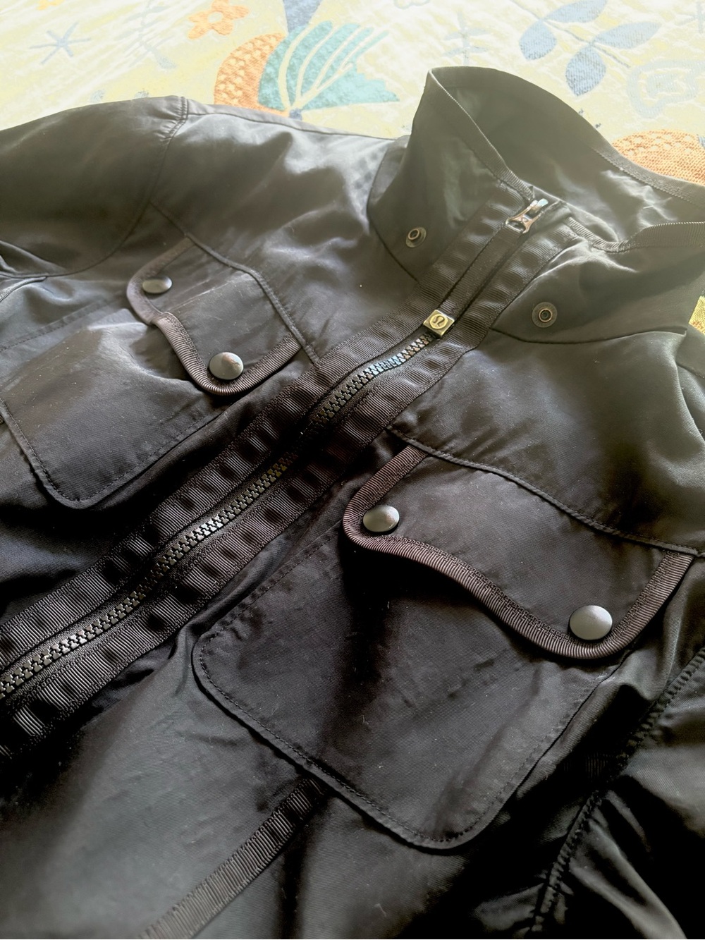 ✨ RARE ✨ Lululemon Lab Moto Cycling Jacket - Picture 3 of 4